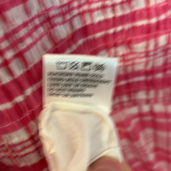 🩷Olivia James Bridget Country Plaid Pink Midi Dress - Picture 8 of 8